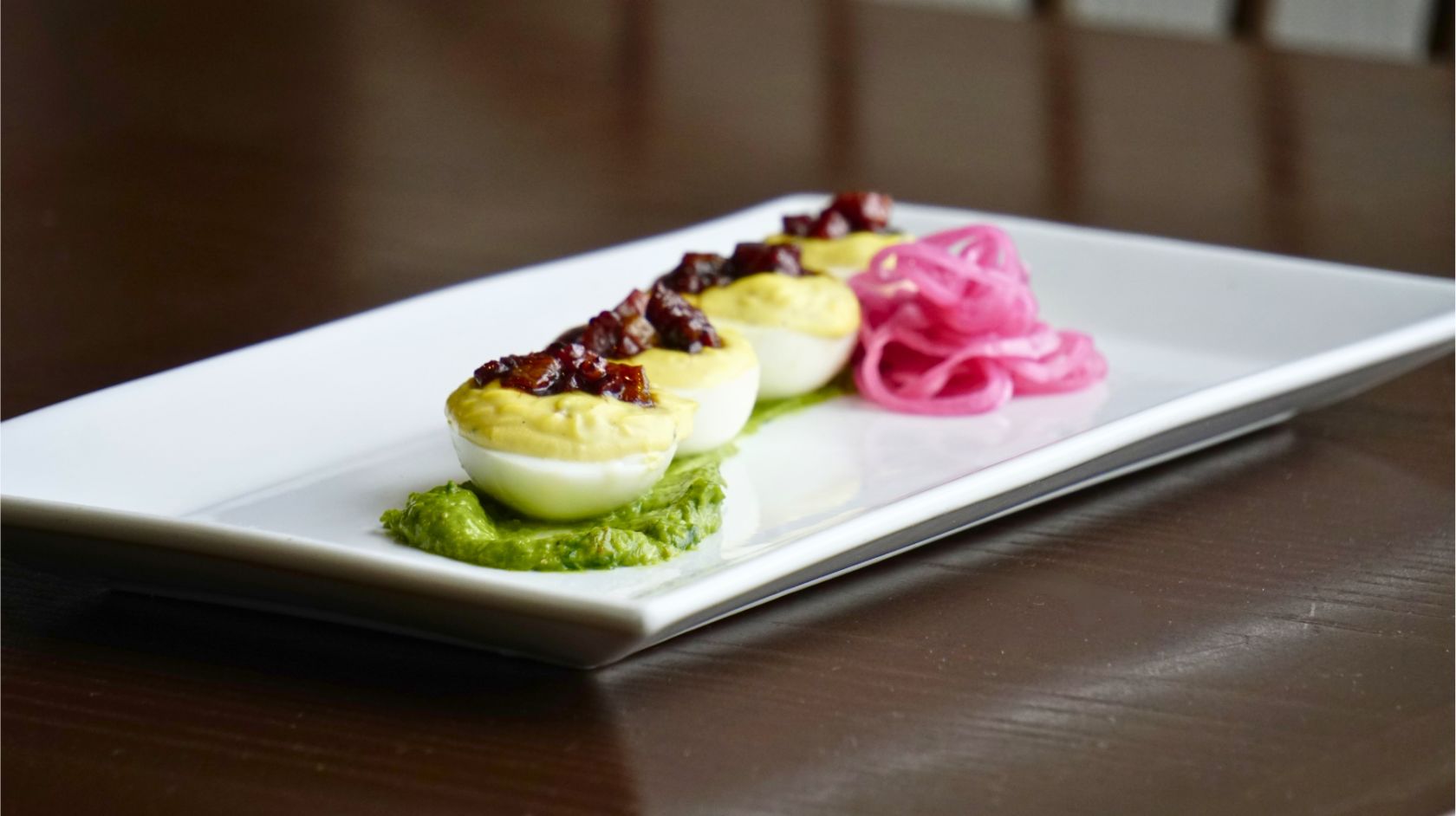 Plated dish at Hotel Madison